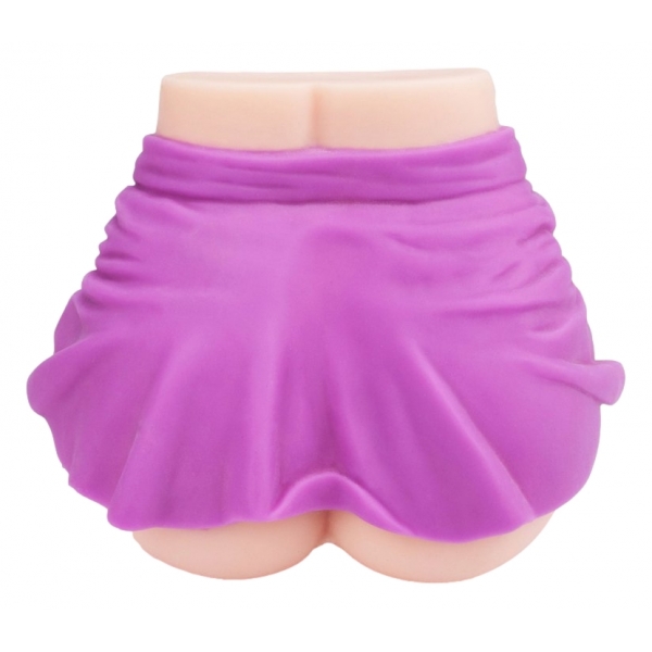 Masturbateur Fessier Mini Skirt Vagin-Anus Violet