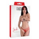 Culotte en dentelle Jade Rouge