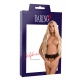 G-string met kanten bandeau Delphine Zwart