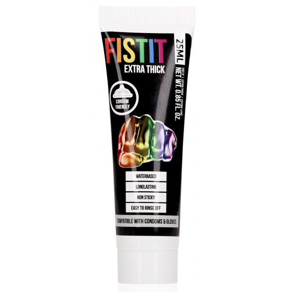 Fist It Lubricante de Agua Arcoiris Extra Grueso 25ml