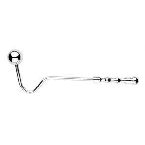 FUKR Metal anal hook with Double Ball handle 10cm