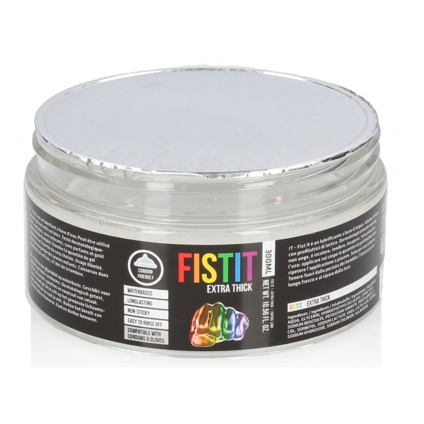 Fist It Lubricante de Agua Arcoiris Extra Grueso 300ml