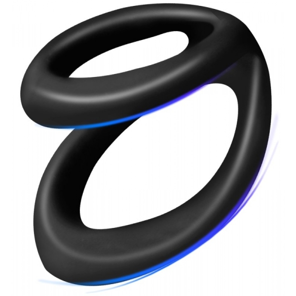 Double Cockring Uplift 40mm Black