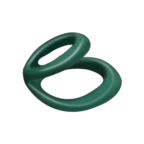 Double Cockring Uplift 40mm Green