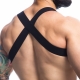 Hero Black elastic harness