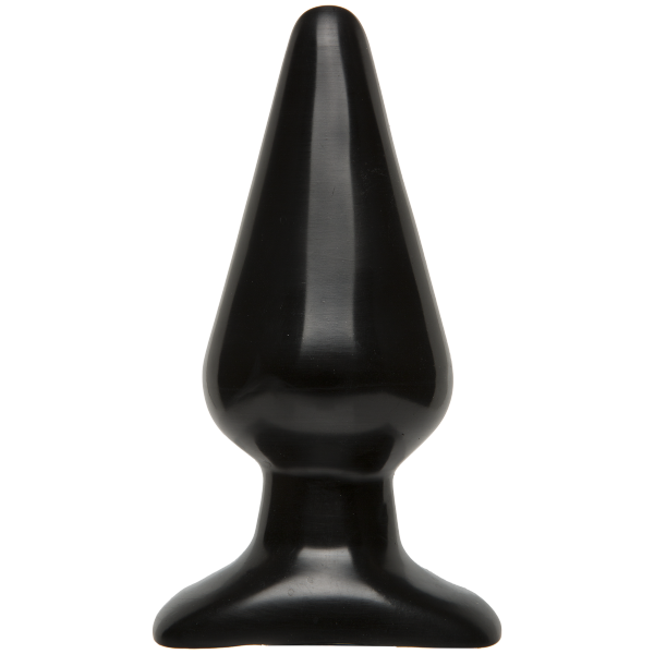 Butt Plug Smooth 12 x 6 cm Black