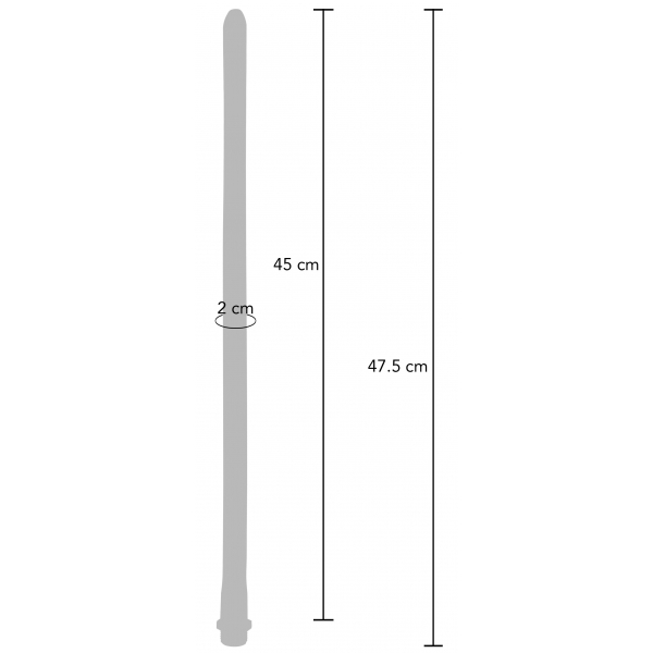 Enema largo Gusher 45 x 2 cm