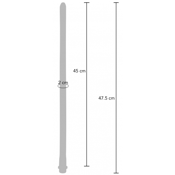 The Gusher long enema tip 45 x 2cm