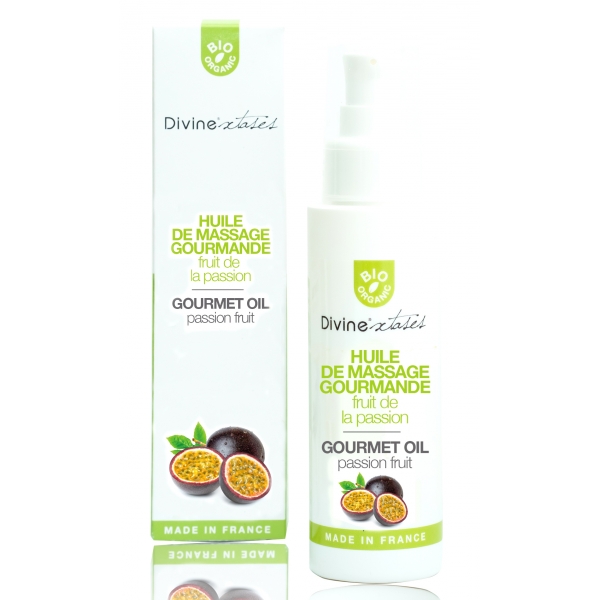 Divinextases Aceite de Masaje Gourmand Fruta de la Pasión 100ml