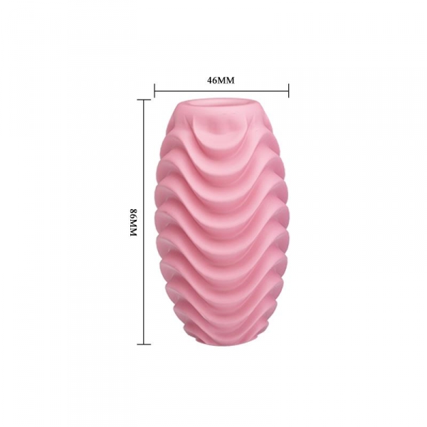 Masturbator Egg Double-Sided Pink