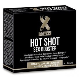 XPOWER Aphrodisiakum Hot Shot Sex Booster XPower 3 x 20ml