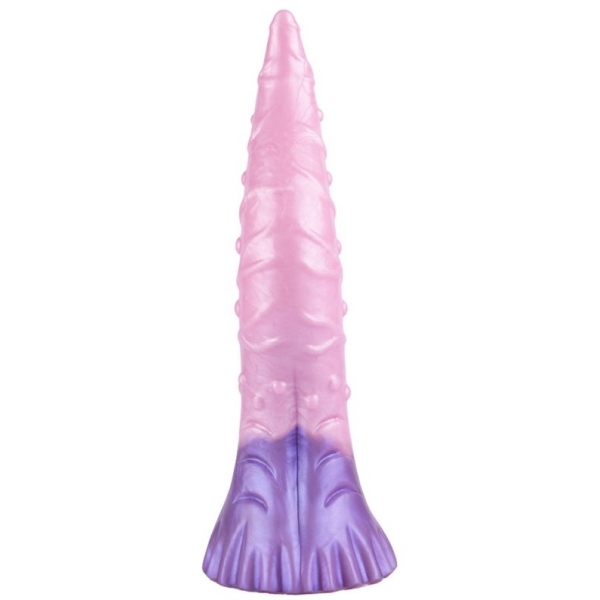 Consolador Pinky Tongue 25 x 5.5cm Rosa-Morado