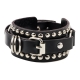 Pulsera Negro Oscuro Nacarado