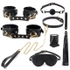 Kit de accesorios SM con alforja 7 piezas Negro