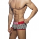 Boxer Geometric Black-Red