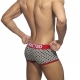 Boxer Geometric Black-Red