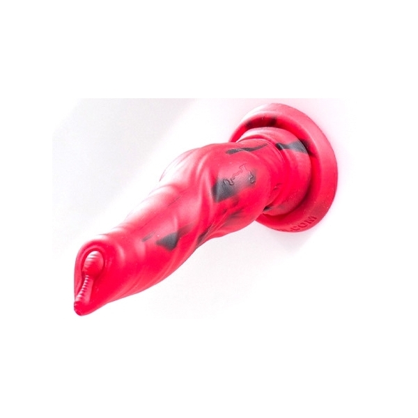 Dildo Pitt King M 23 x 7,5cm Vermelho