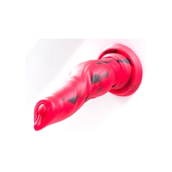 Dildo Pitt King S 19 x 6,2 cm Rood