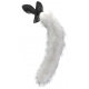 Vibrating Fox Tail Plug Vibrator