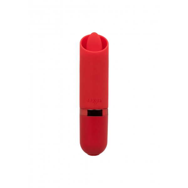 Estimulador de língua para clitóris vermelho Kyst Flicker