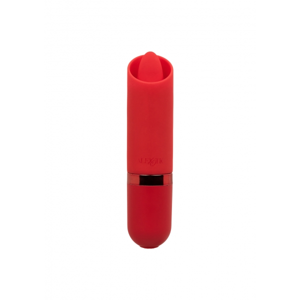 Stimulateur de clitoris avec langue Kyst Flicker Rouge