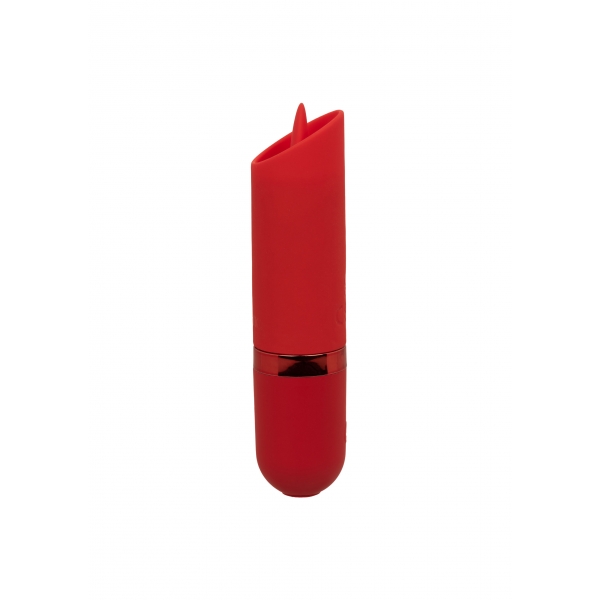 Estimulador de língua para clitóris vermelho Kyst Flicker