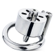 Chastity cage with Plug Chastycan 3.5 x 3.3 cm - Plug 3.5 x 0.8cm