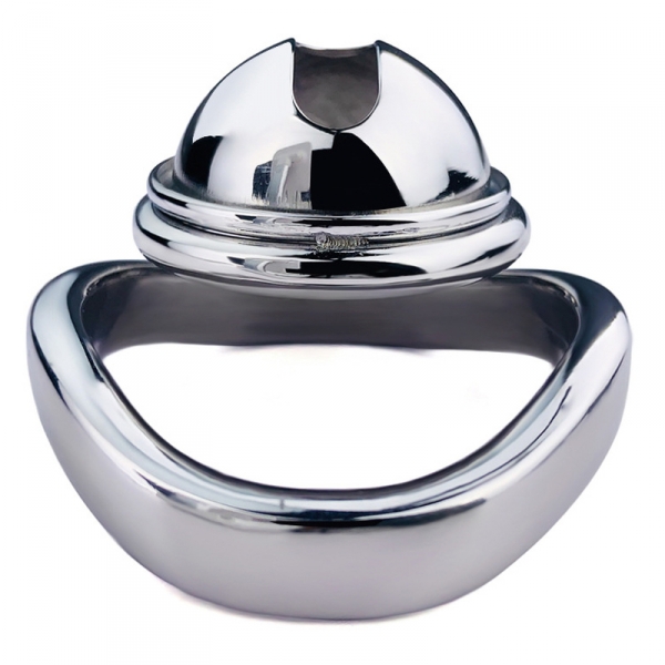 Small Male Chastity Device Penis Cage BENT RING