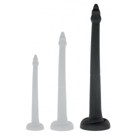 Snake Super Long Dildo BLACK L