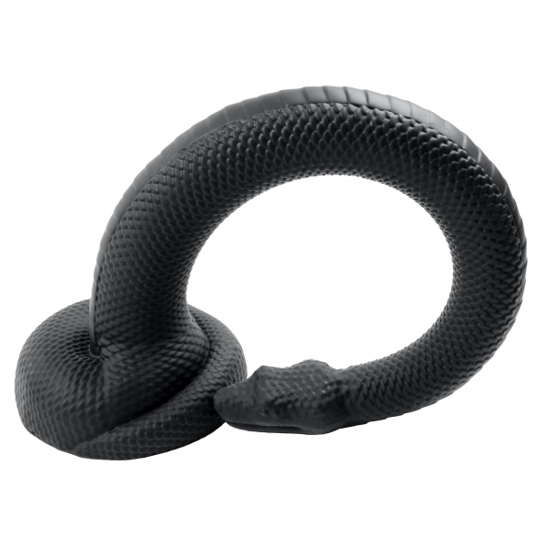 Snake Super Long Dildo BLACK L