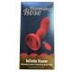 Rosy Juliet Vibrerende Plug 10 x 3,5cm Rood