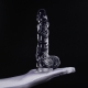 Consolador transparente Dildick S 12,5 x 3,5cm