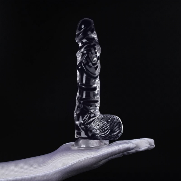 Dildick dildo trasparente S 12,5 x 3,5 cm