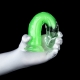 Dildo trasparente Jellis L 19 x 4 cm Verde