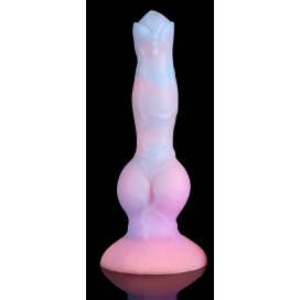 Lumy Korny fosforescerende dildo 19 x 6cm