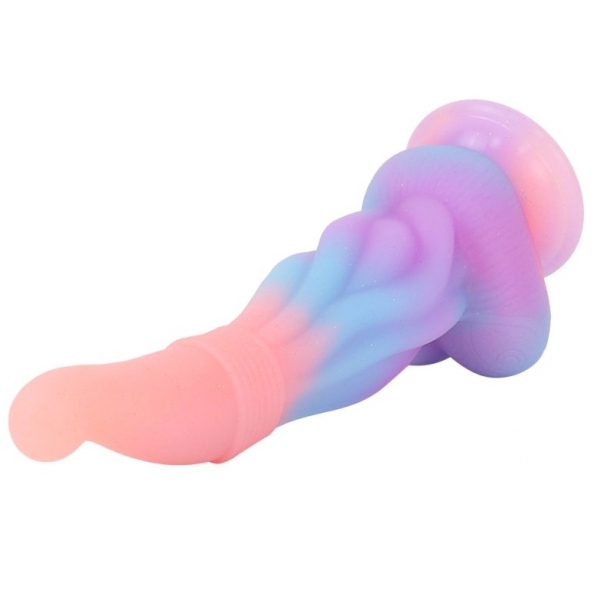 Alien Obruk lichtgevende dildo 18 x 5cm