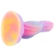 GlowingHydra - Bright Lumnicent Fantasy Dildo PINK