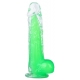 Transparante Dildo Jelly Mut S 14 x 3,5cm Groen