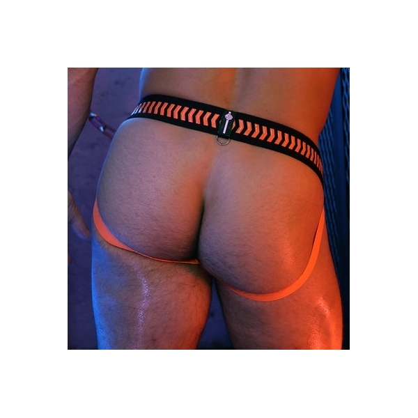 Jockstrap Daycrawler Breedwell Nero-Arancione