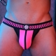 Jockstrap Daycrawler Breedwell Negro-Rosa