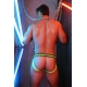 Daycrawler Breedwell Jockstrap Preto-Amarelo fluorescente