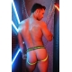 Daycrawler Breedwell Jockstrap Preto-Amarelo fluorescente