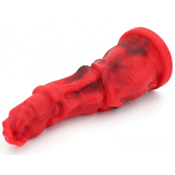 Dildo Sklirt 21 x 7cm Red