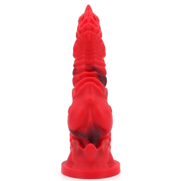 Dildo Riseaf 16 x 5cm Rood