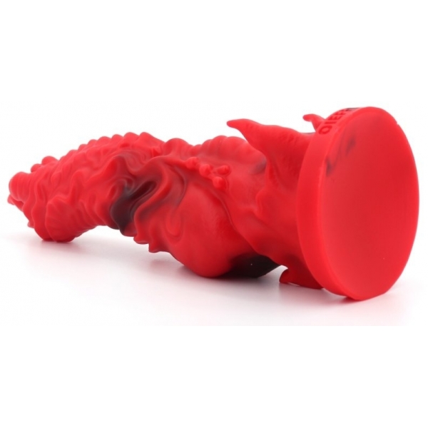 Dildo Riseaf 16 x 5cm Rood