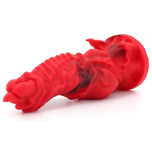 Dildo Riseaf 16 x 5cm Rosso