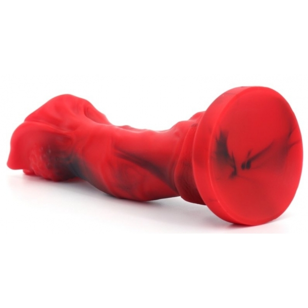 Bud Alien Dildo 16 x 5,5 cm rosso