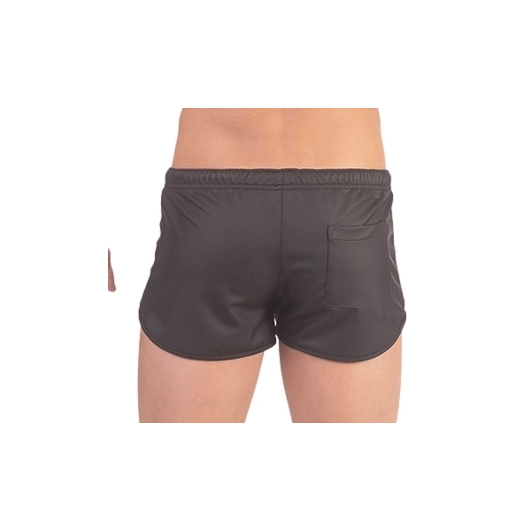 Pantalones cortos de laboratorio BYRON Negro-Naranja
