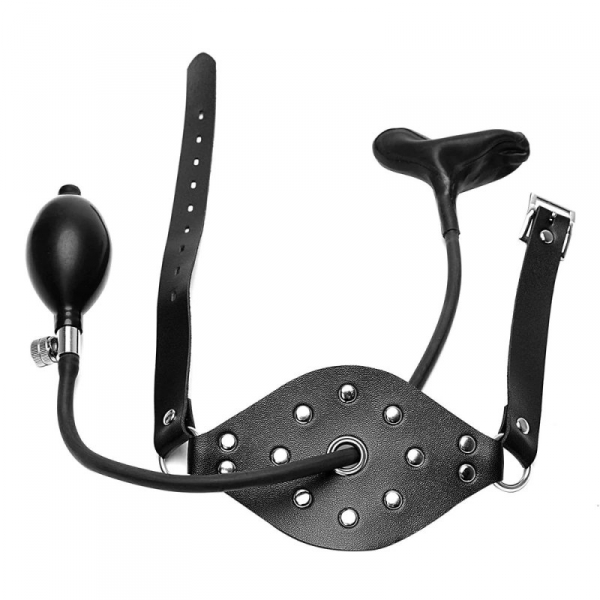 Mordaça insuflável Kinky Gag Preto