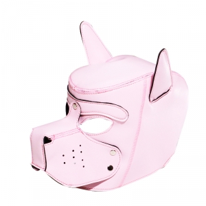 Kinky Puppy Balaclava Puppy Smart cor-de-rosa